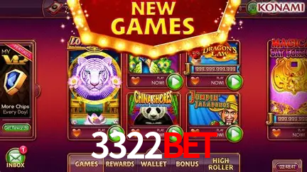 Jogos de mesa e apostas rápidas na 3322bet